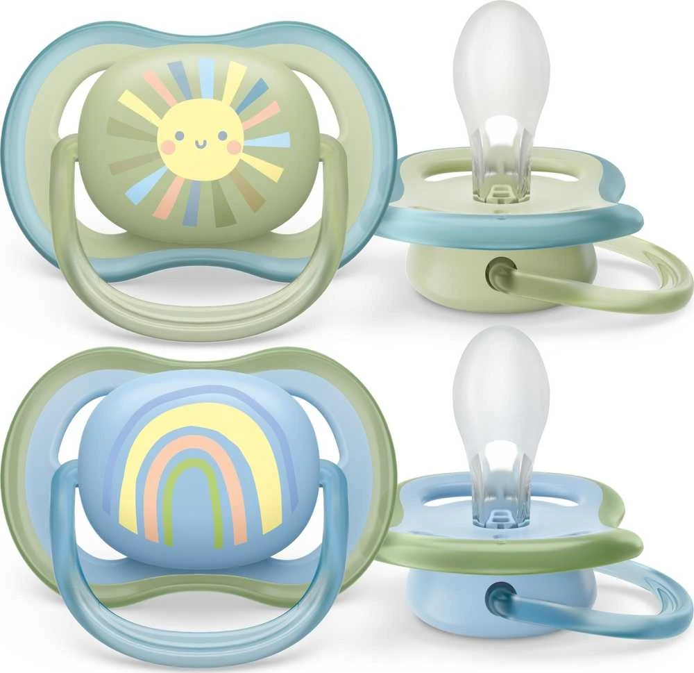 Philips AVENT SCF085/58 Ultra Air čiulptukas 0-6m saulės/vaivorykštės berniukas