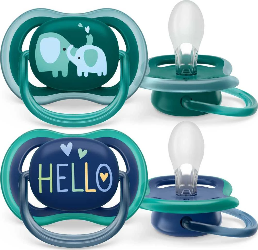 Philips AVENT SCF349/18 Ultra oro čiulptukas 18m+ dramblys/sveiki