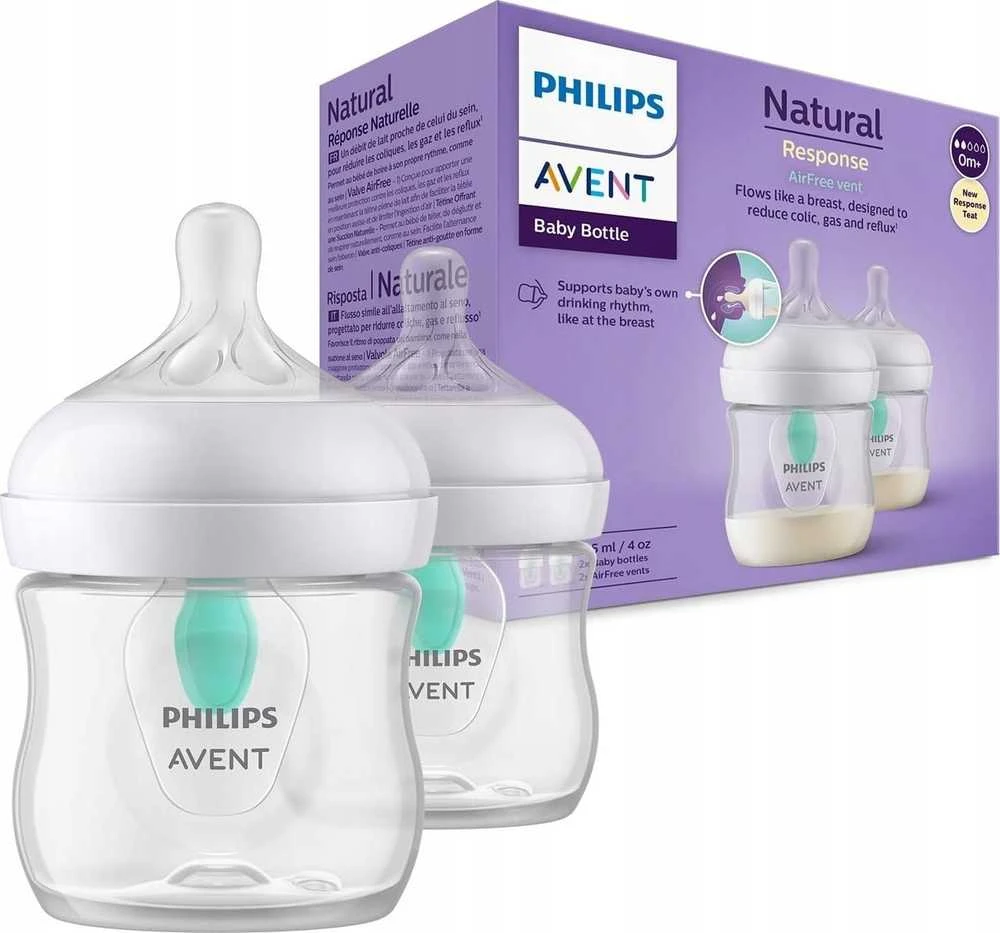 Philips SCY670/02 REAGUOJANTYS NATŪRALŪS BUTELIAI 2x125ML BE AURIO