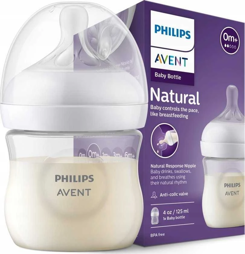 Philips AVENT 125 ml NATURAL Response buteliukas