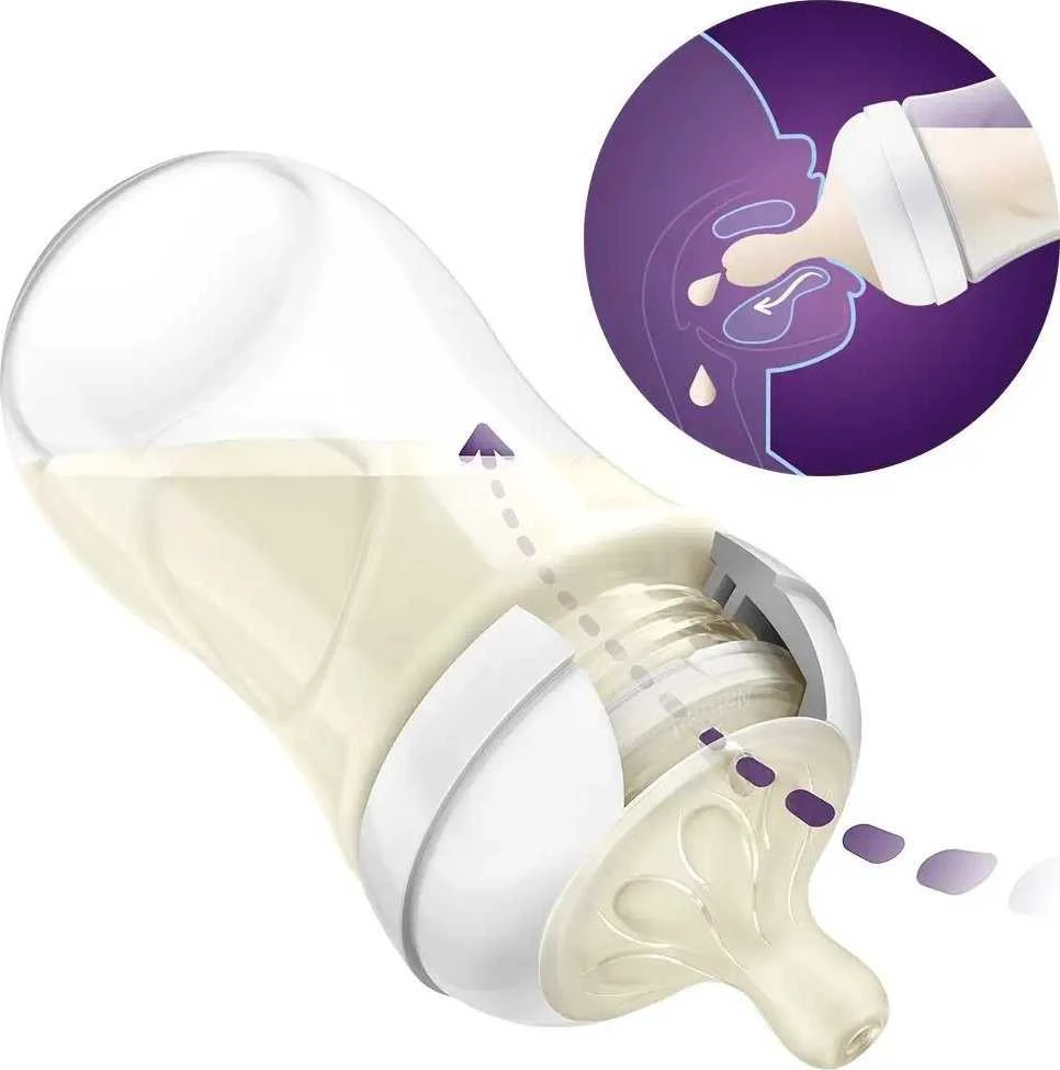 Philips AVENT SCY903/66 Buteliukas Responsive Natūralus dekoras 260 ml