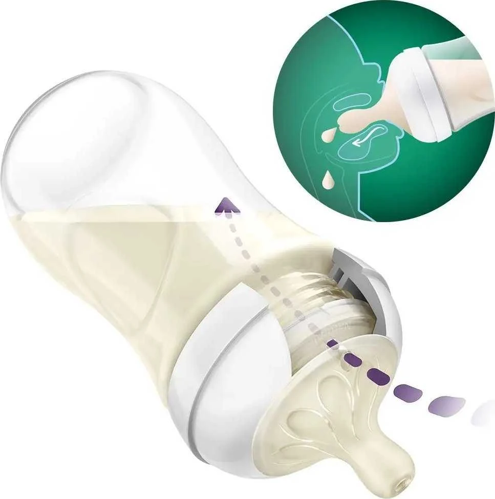 Philips AVENT SCY933/01 Reaguojantis natūralaus stiklo buteliukas 240 ml