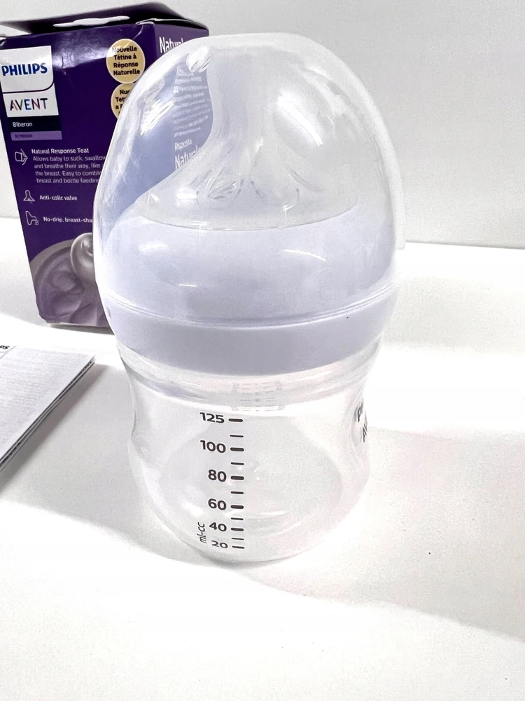 Philips Avent SCY900/01 Natural Response -tuttipullo, 125 ml