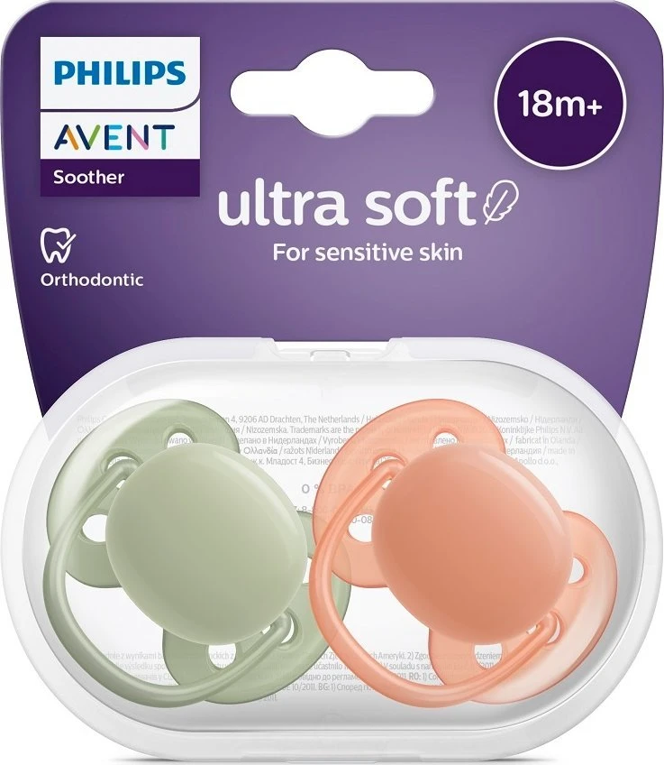 Philips AVENT SCF093/01 Čiulptukas Ultra Soft 18m+
