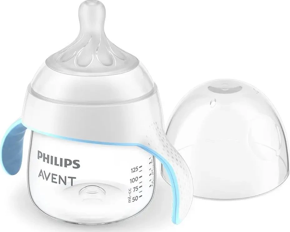 Mėlyna Philips Avent gertuvė su rankenėlėmis 150ml