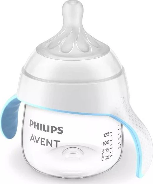 Philips AVENT SCF263/61 Treniruočių puodelis su reaguojančiu žinduku natūralus 125 ml 6+