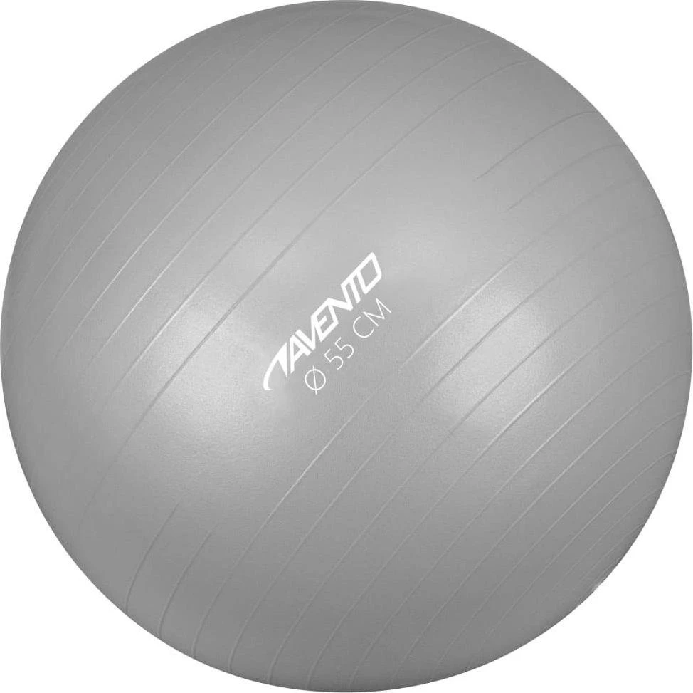 Gimnast. kamuolys 55cm AVENTO 42OA Sidabrinis