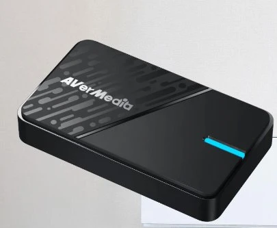 Ausinės „AVerMedia“ vaizdo įrašymo plokštė GC311G2 / „Live Gamer MINI“, juoda