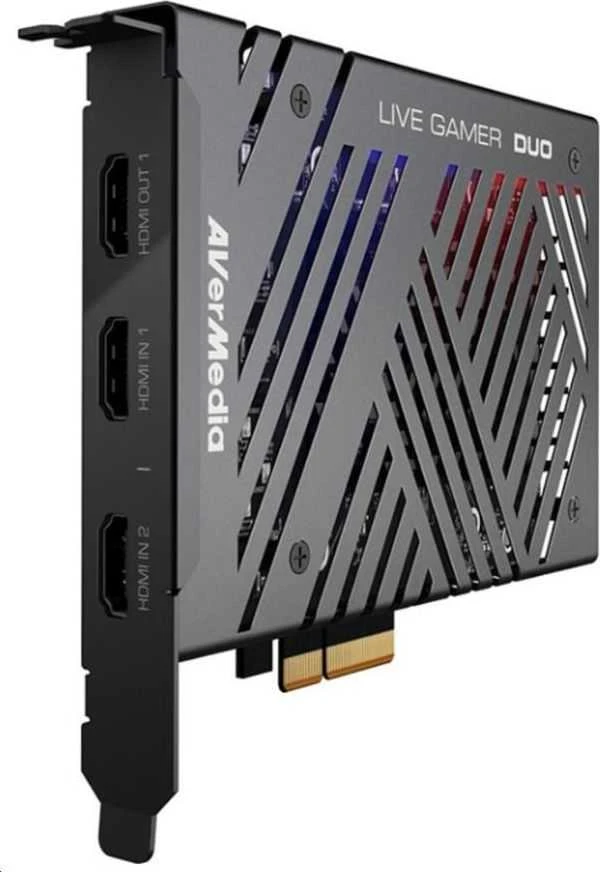 Avermedia Live Gamer DUO GC570D vaizdo fiksavimo įrenginys Vidinis PCIe
