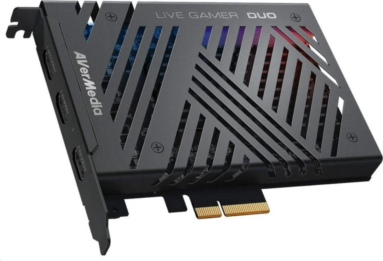 Avermedia Live Gamer DUO GC570D vaizdo fiksavimo įrenginys Vidinis PCIe