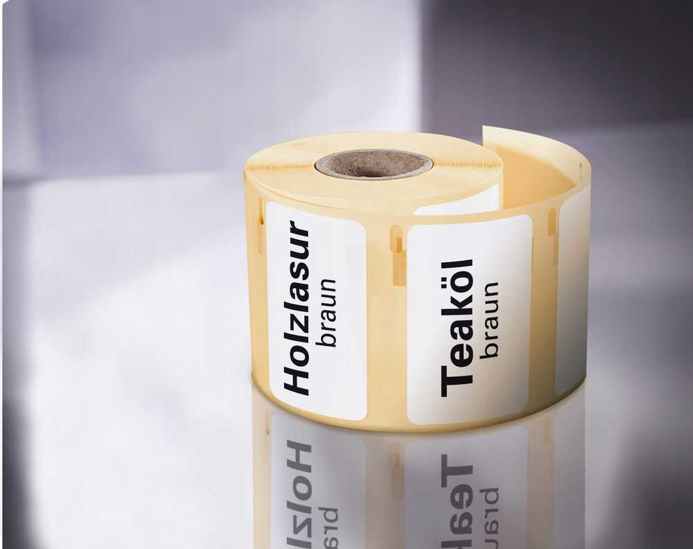 AVERY Avery A1933081, Baltas, Rectangle, Permanent, Juodas on baltas, Roll, Polyester