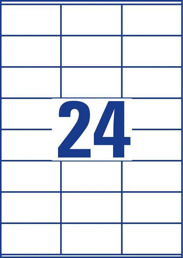 Avery Zweckform Lipnios etiketės 70 x 36 mm (3490)