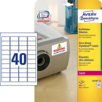 Avery Zweckform TripleBond 45,7 x 25,4 mm
