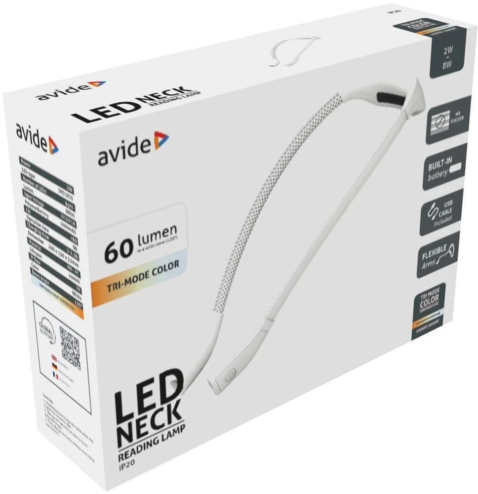 Avide Avide ABLRL-NECK-2W oswietlenie punktowe LED