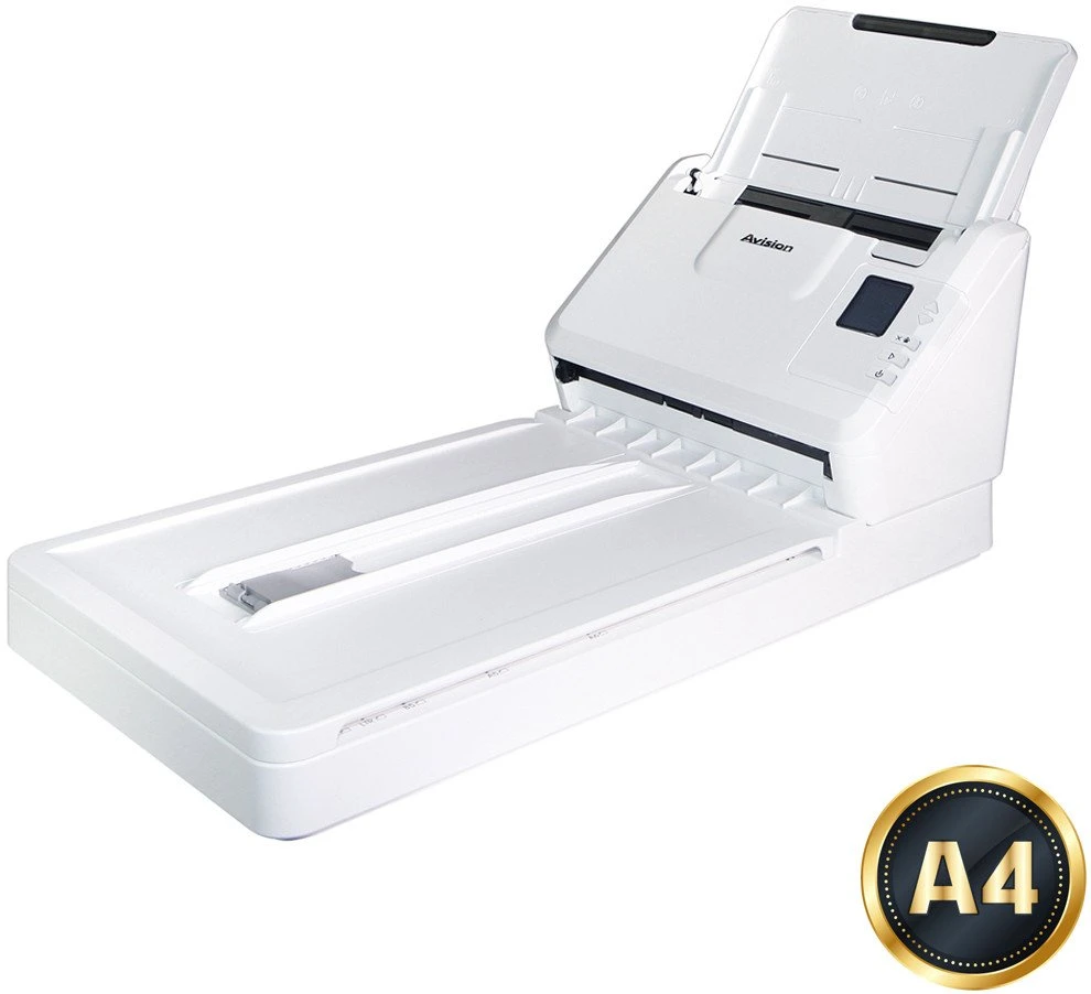 Skeneris Avision AVISION AD340GFN A4 40 psl./USB3.1/Ethernet/50 ADF/Duplex