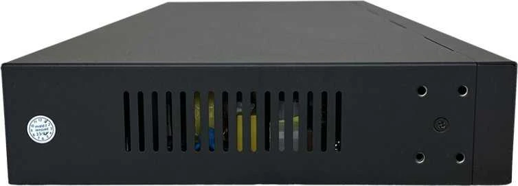 Šakotuvas Valdomas L2 komutatorius (jungiklis) 24 RJ45 PoE+ 1Gb/s prievadai + 2 SFP Uplink 1Gb/s prievadai + 1 RJ45 konsolės prievadas (250 W galios biudžetas) AVIZIO