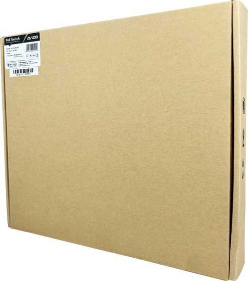 Šakotuvas Nevaldomas komutatorius 10xRJ45 - 8 RJ45 PoE+ 1Gb/s prievadai + 2 RJ45 Uplink 1Gb/s prievadai (energijos sąnaudos 96W) AVIZIO