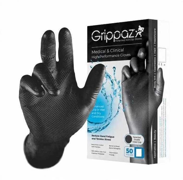 Grippaz Vienkartinės nitrilinės pirštinės M 50 vnt