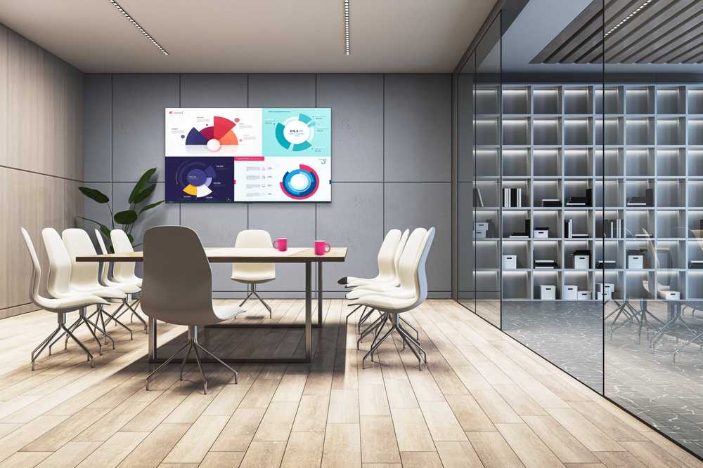 Monitorius Avocor AVK-7510 - 190 cm (75'') Diagonalklasse K Series LCD-Ekranas mit LED-Hintergrundbeleuchtung - QLED - Digital Signage - Android - 4K UHD (2160p) 3840 x 2160 - HDR - direkt beleuchtete LED