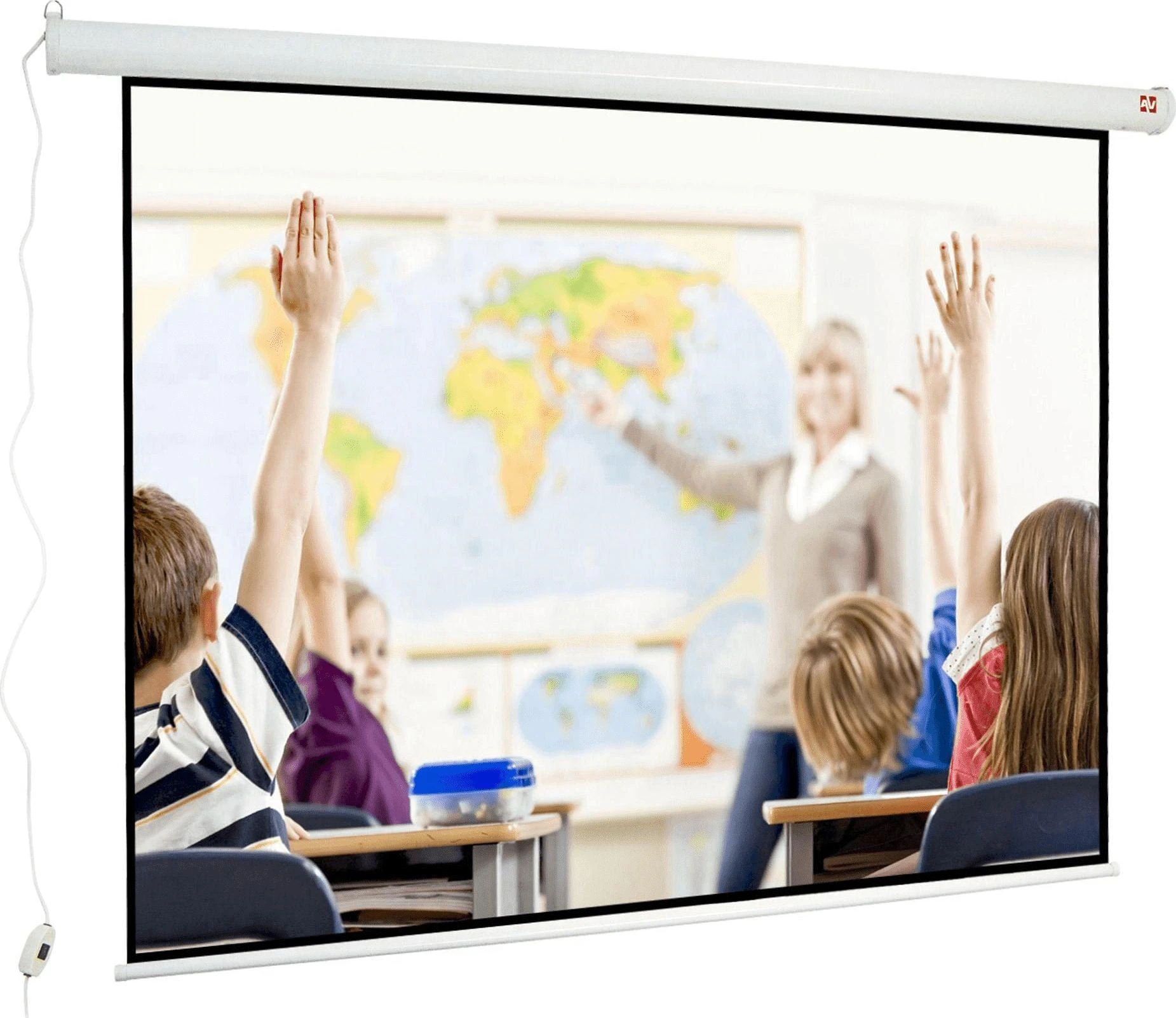 Avtek Wall elektrinis 240 projektoriaus ekranas