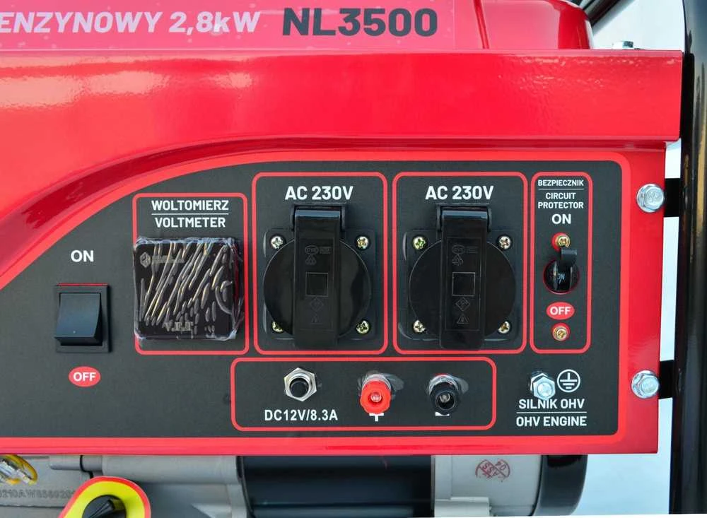 AW-Tools Generatorius AWTools AW85602BL; 2,8 kW; 230 V benzininis