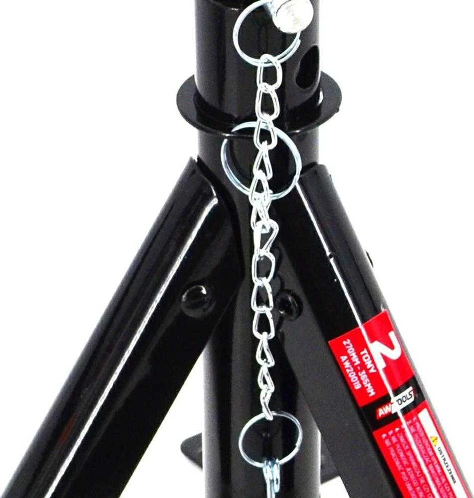 AW-Tools AWTOOLS AUTOMOBILIŲ STOVAI / SULANKSTAMI KELIKLAI 2 vnt. 2 TONOS 270–365 mm