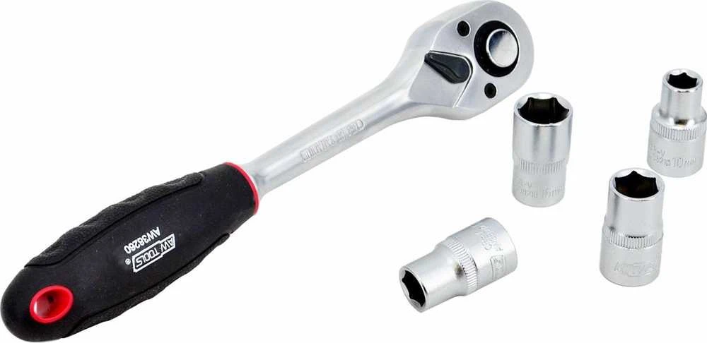 AW-Tools AWTOOLS REKETAS 1/4″ Juodas LINE