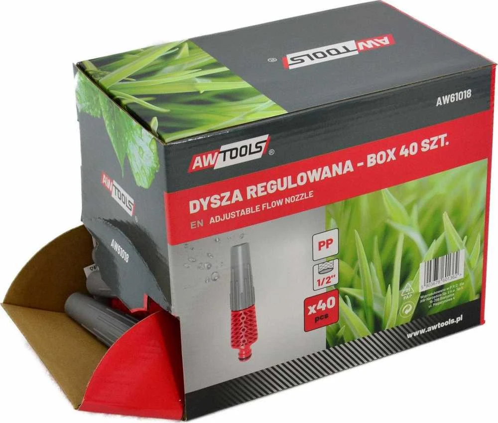 AW-Tools AWTOOLS REGULIUOJAMŲ ANTGALŲ DĖŽĖ-40 vnt.