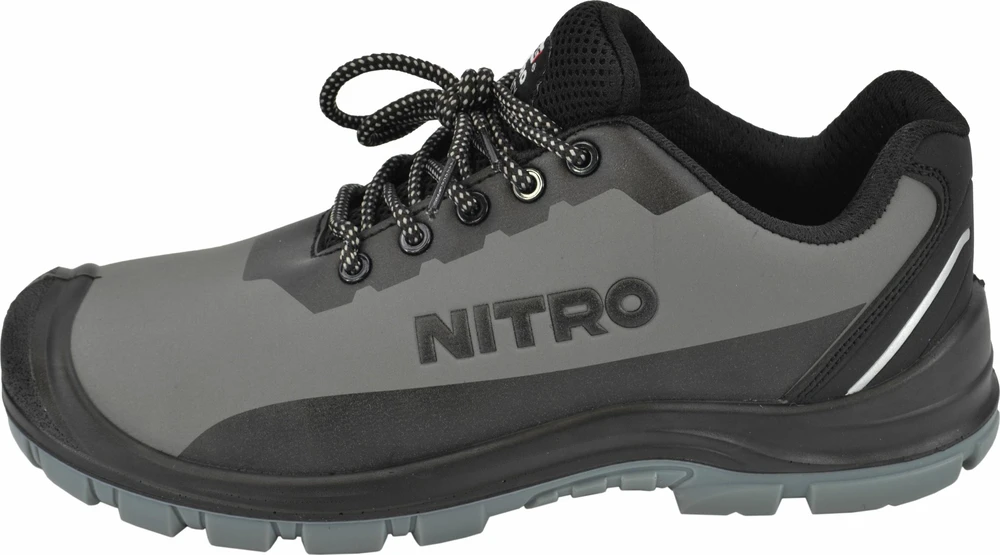 AW-Tools Apsauginiai darbo batai AWTools NITRO; S3; SR; FO; 42 pilki