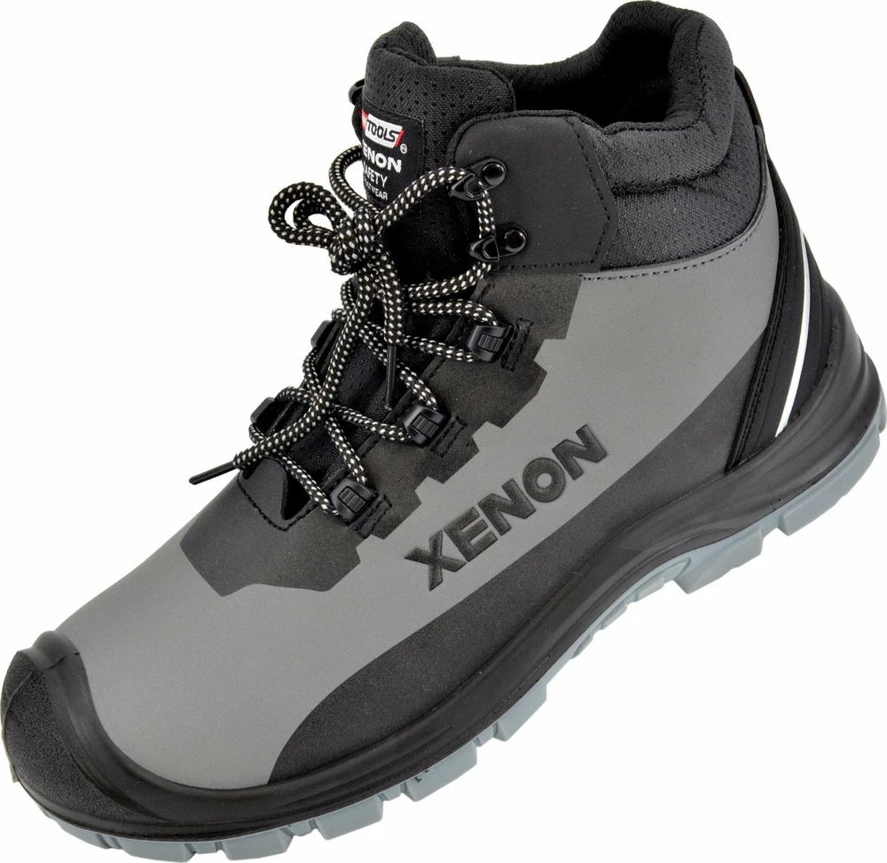 AW-Tools Apsauginiai darbo batai AWTools XENON; S3; SR; FO; 42 pilki