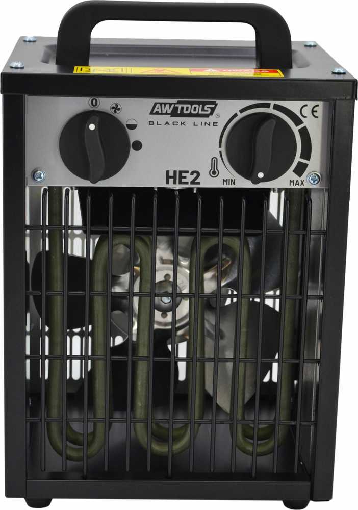 AW-Tools Elektrinis šildytuvas AWTools AW85700BL; 2 kW