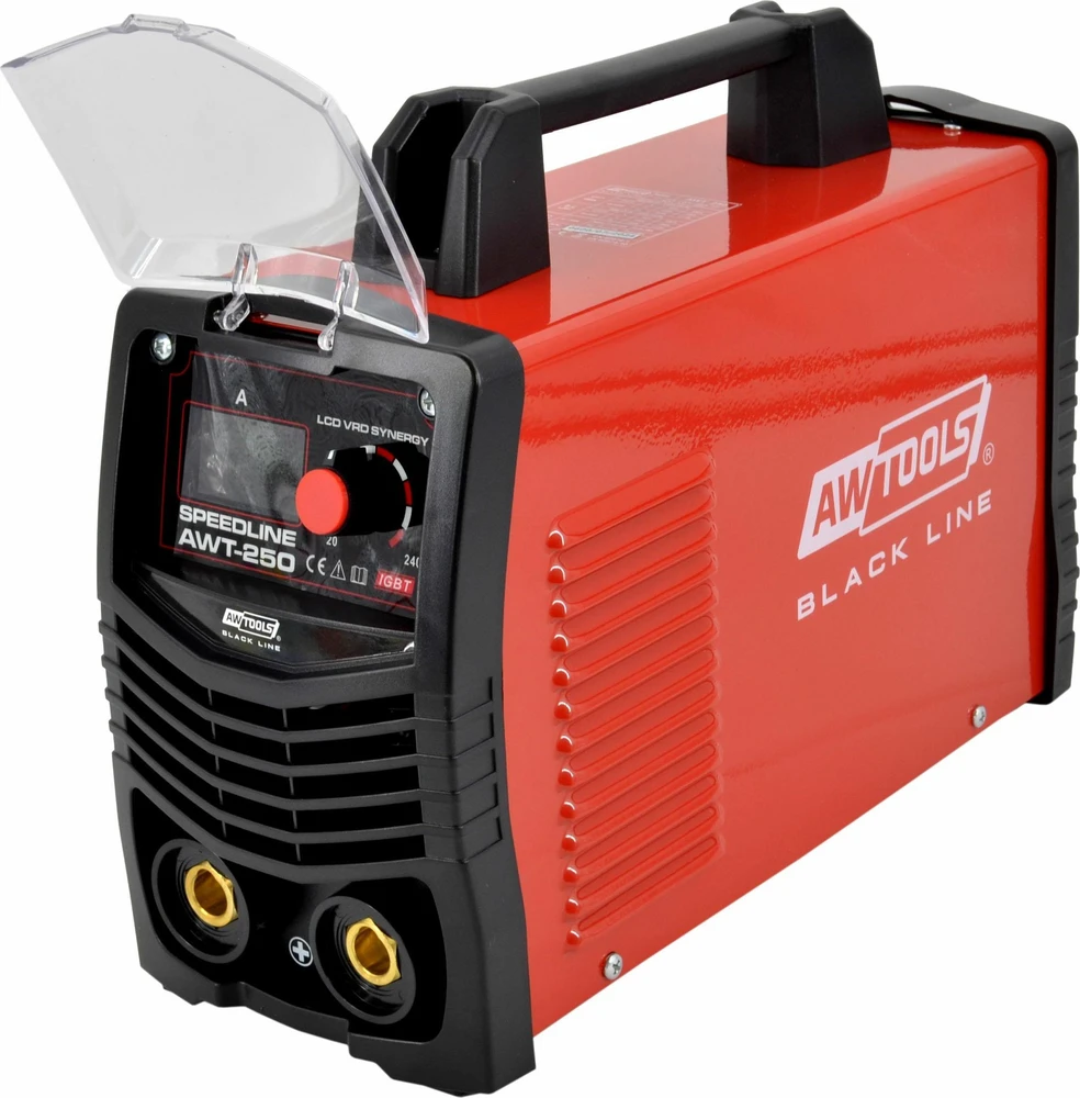 AW-Tools Inverterinis suvirinimo aparatas AWTools Speedline AWT-250 LCD VRD Synergy
