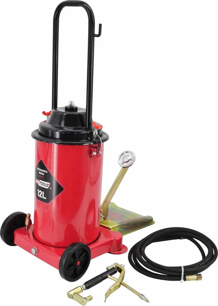 TPedalinis tepalo siurblys AWTools 12l su ratukais