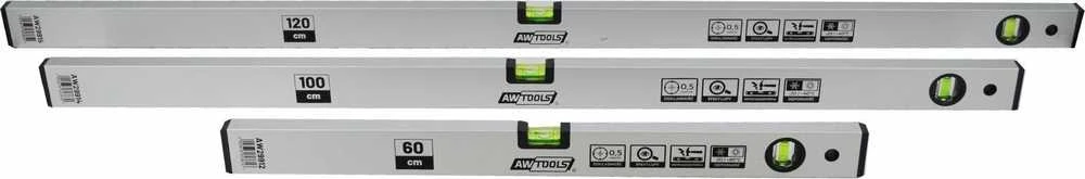 AW-Tools AWTOOLS ALIUMININIS GULSČIUKAS 100 cm