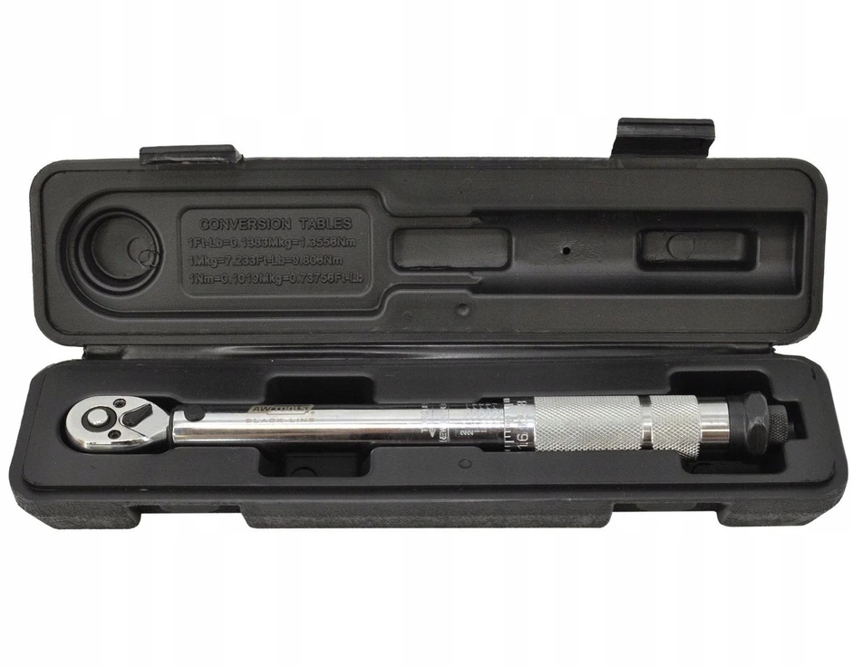AW-Tools 1/4'' Dinamometrinis raktas AWTools AW39402BL; 5-25 Nm