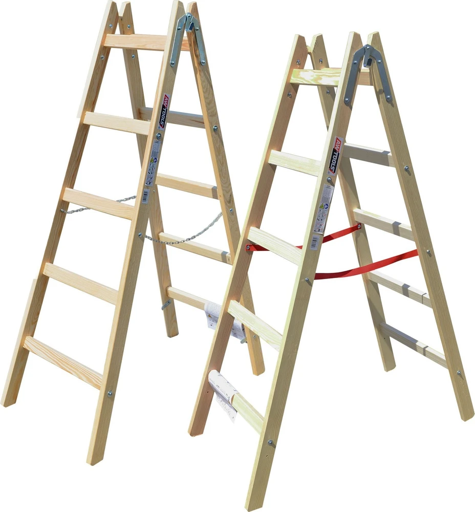 AW-Tools AWTOOLS MEDINĖS KOPĖČIOS 2x 8 PAKOPŲ 150KG
