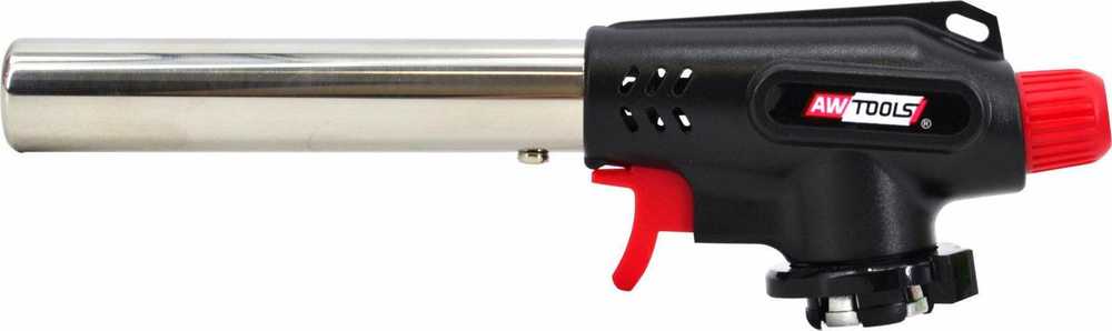 AW-Tools AWTools AWTOOLS DUJŲ DEGIKLIS - PIEZO TIPO 4 ILGAS + CILINDO PAGRINDAS