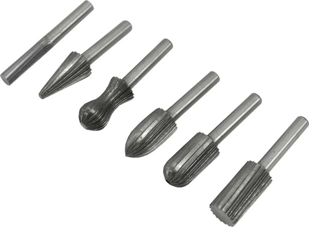 Grąžtas AW-Tools AWTOOLS KOTELINIAI FREZAI METALUI FI 6mm rinkinys 6vnt.