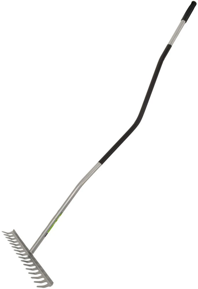 AW-Tools AWTOOLS GRĖBLYS SU KOTU, LENKTAS, 16 DANTŲ