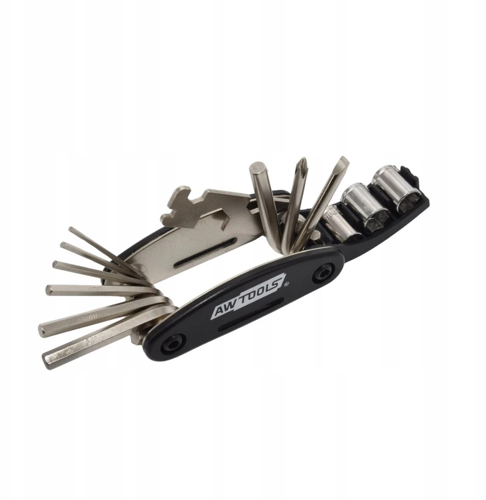 AW-Tools AWTOOLS DVIRAČIO RAKTŲ KOMPLEKTAS MULTITOOL 15w1