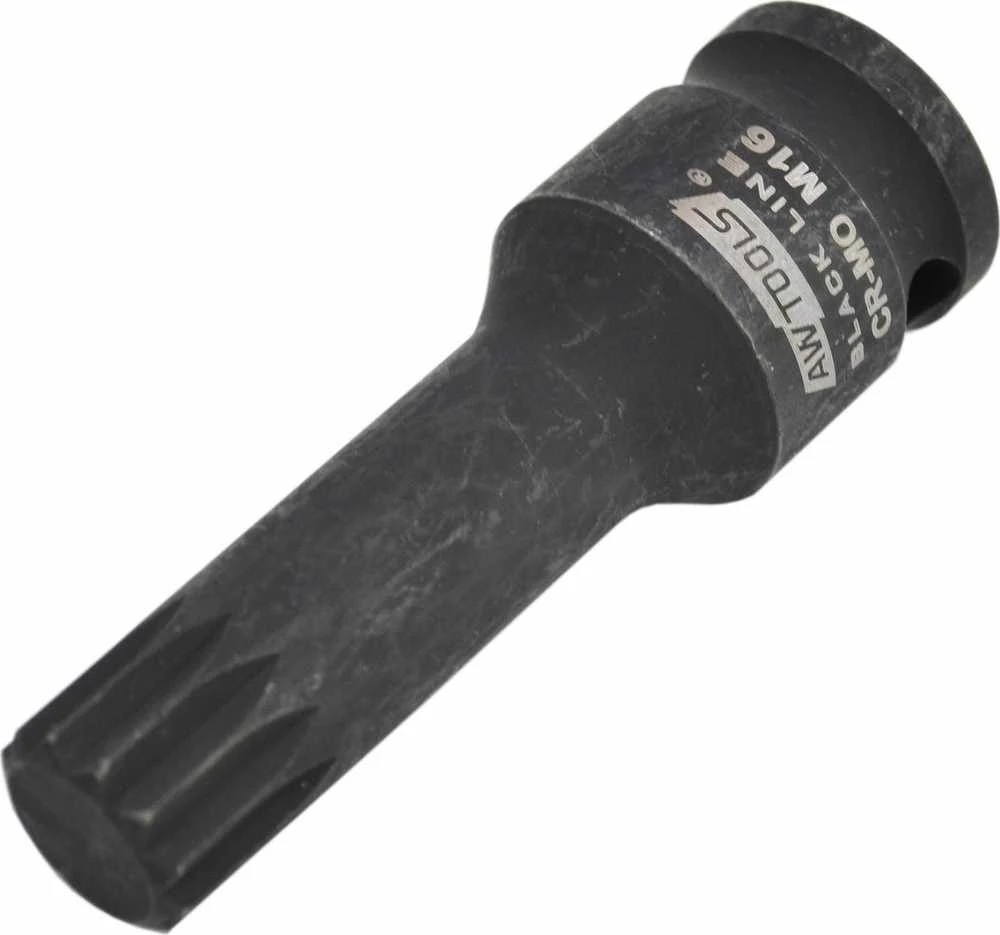 AW-Tools Smūginių galvučių komplektas AWTools AW38782BL; 1/2''; M5-M18; 8 vnt.