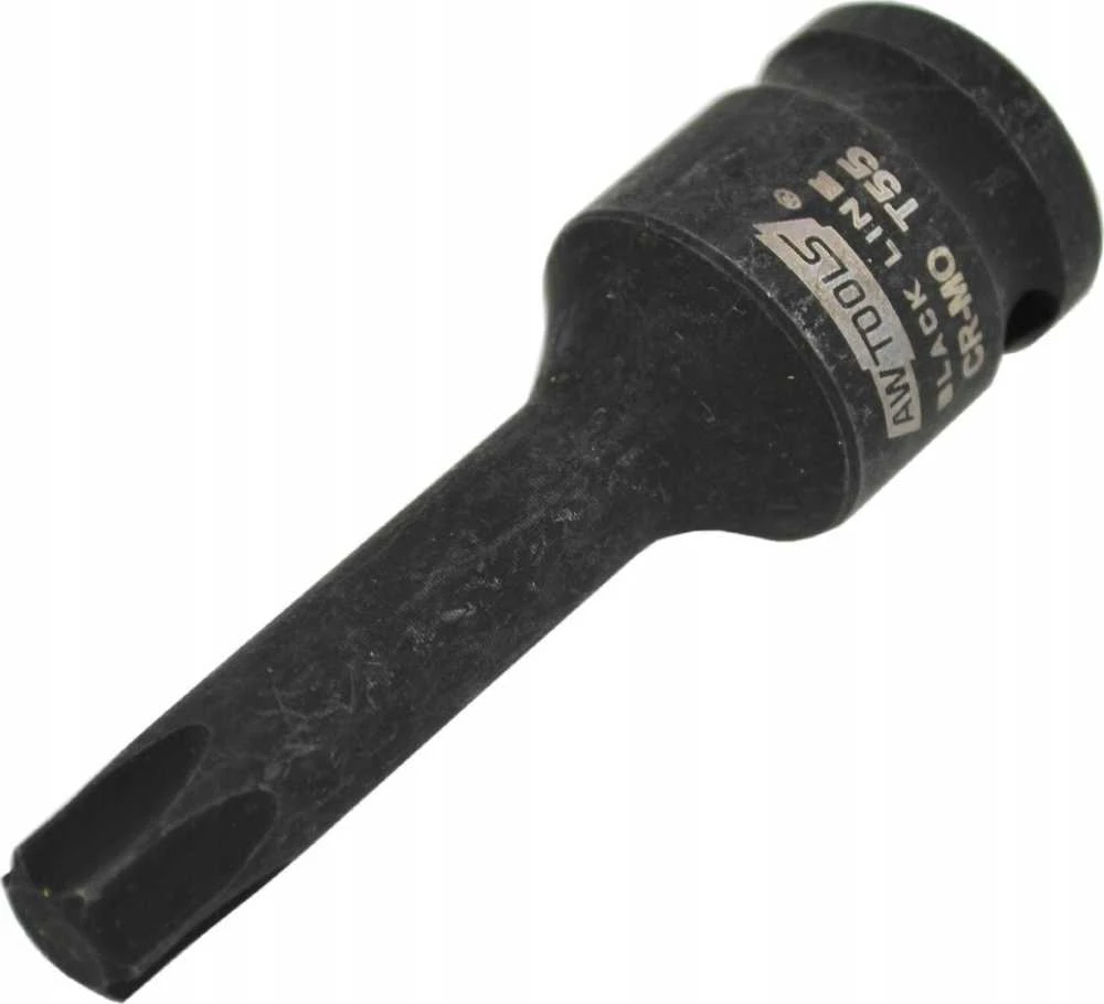 AW-Tools Smūginių galvučių rinkinys AWTools AW38781BL; TORX; 1/2''; T30-T80; 8 vnt.