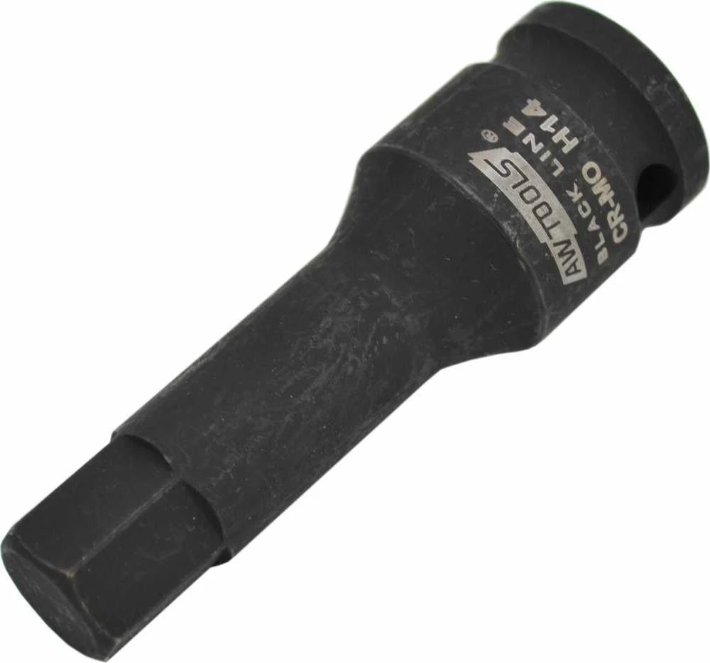 AW-Tools Smūginių galvučių rinkinys AWTools AW38780BL; HEX; 1/2''; 6-19 mm; 8 vnt.
