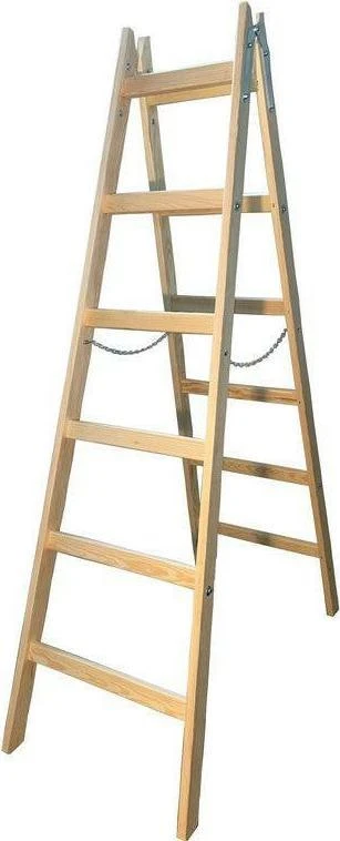 AW-Tools AWTOOLS MEDINĖS KOPĖČIOS 2x 6 PAKOPŲ 150KG