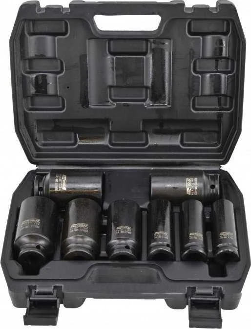 AW-Tools Smūginė sukimo galvutė AWTools AW38651BL; 1/2''; 17-19-21 mm; 3 vnt.