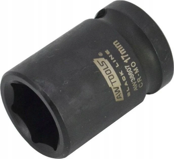 AW-Tools AWTOOLS SMŪGINĖ GALVUTĖ 6K 1/2″ TRUMPA 17 mm Juodas LINE