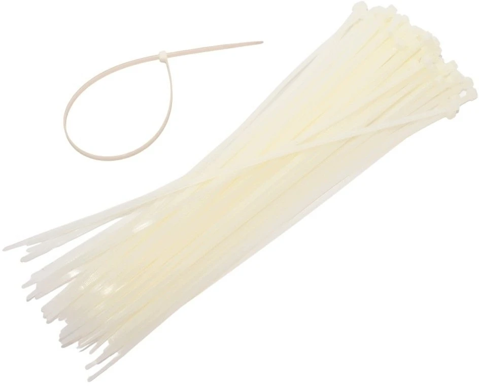 AW-Tools AWTOOLS PLASTIKINIS KABELIŲ SURIŠIKLIS Baltas 2,5×200/100vnt.