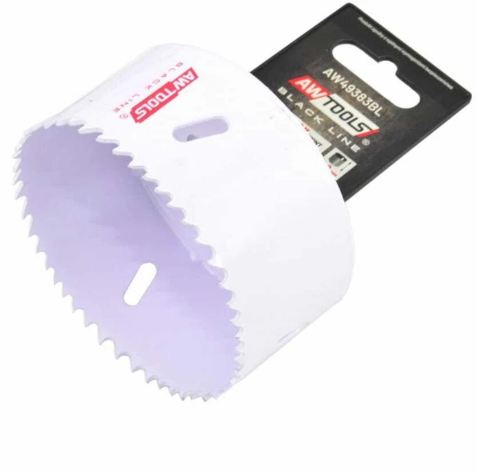 AW-Tools AWTOOLS BIMETALINIS SKYLĖS PJŪKLAS HSS-Co 8% 114mm Juodas LINE