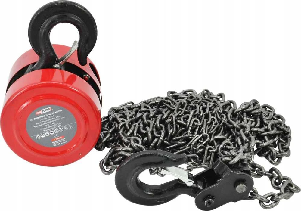 AW-Tools Keltuvas ''Gervė'' AWTools AW72002; 6x8 mm; 2,5 m; 2000 kg