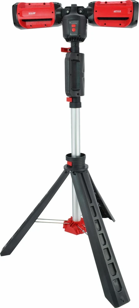 AW-Tools Darbinis šviestuvas AWTools AW17650BL; 14,8 V; 6000 lm; 1x5,2 Ah akum.